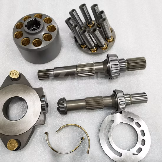 Peças sobressalentes para kit de reparo de bombas hidráulicas de escavadeira série Cate/Eaton/NACHI/Parker